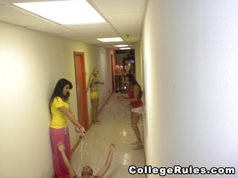 Bella ragazza del college viene scopata da dietro dopo la festa
 #74601781