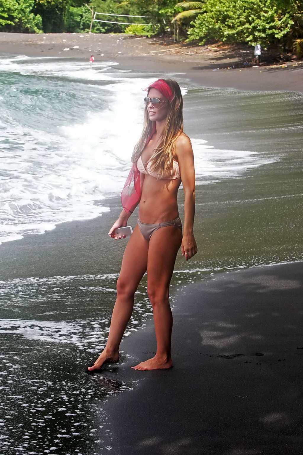 Audrina Patridge busty wearing various bikinis at the beach while on a vacation  #75232689