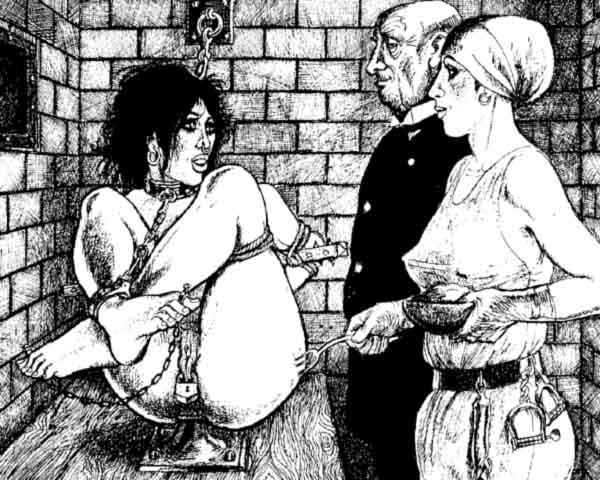 Male pichard horror bondage donne in doloroso dungeon artwork
 #69650890