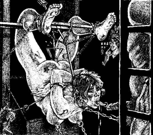 Male pichard horror bondage donne in doloroso dungeon artwork
 #69650984