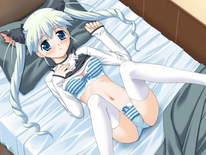 Sweet hentai teen girlfriend with blue hair and big fake titties #69698040