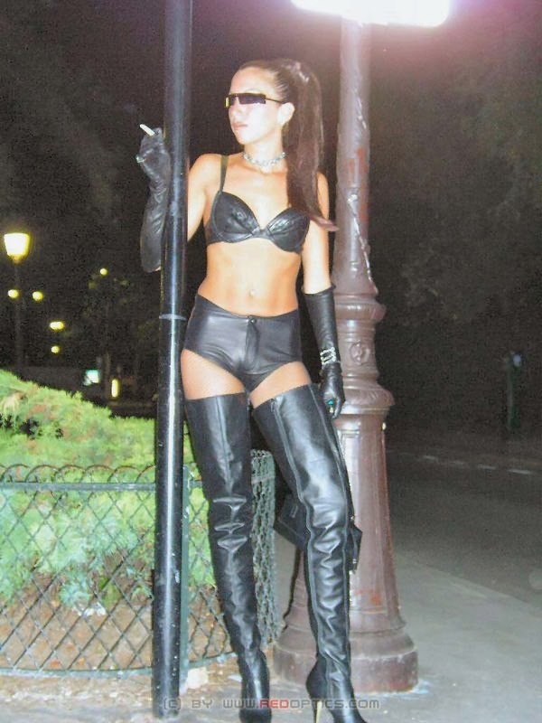 Stella Van Gent in very high boots and fishnet pantyhose #76485436