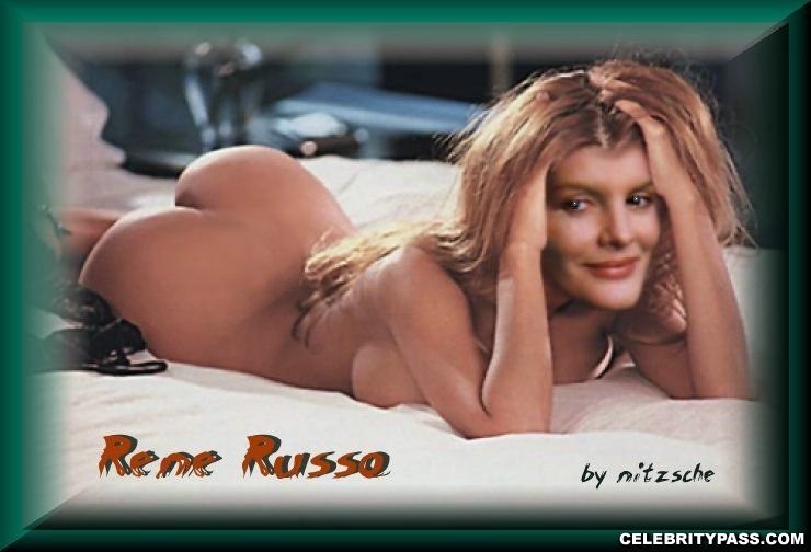 Renée Russo, une célébrité d'Hollywood, s'amusant à faire des éjaculations faciales.
 #75393731