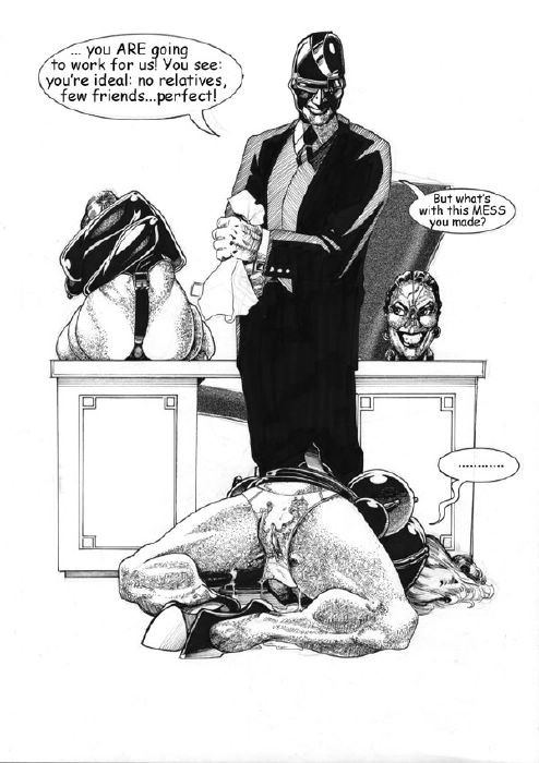 筋肉質な脚の女性の歪んだ緊縛フェティシュ
 #69660495