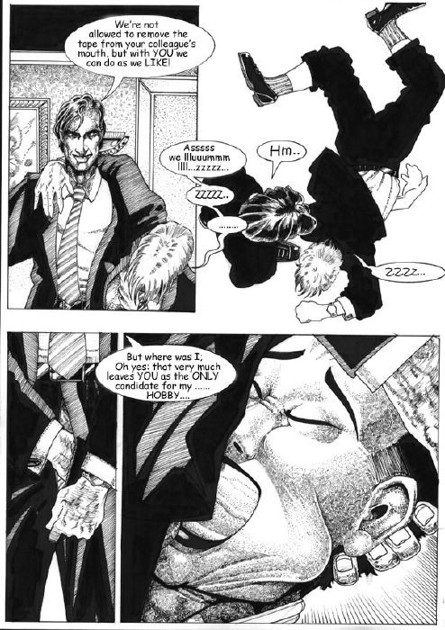 筋肉質な脚の女性の歪んだ緊縛フェティシュ
 #69660514