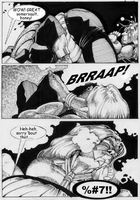 筋肉質な脚の女性の歪んだ緊縛フェティシュ
 #69660524