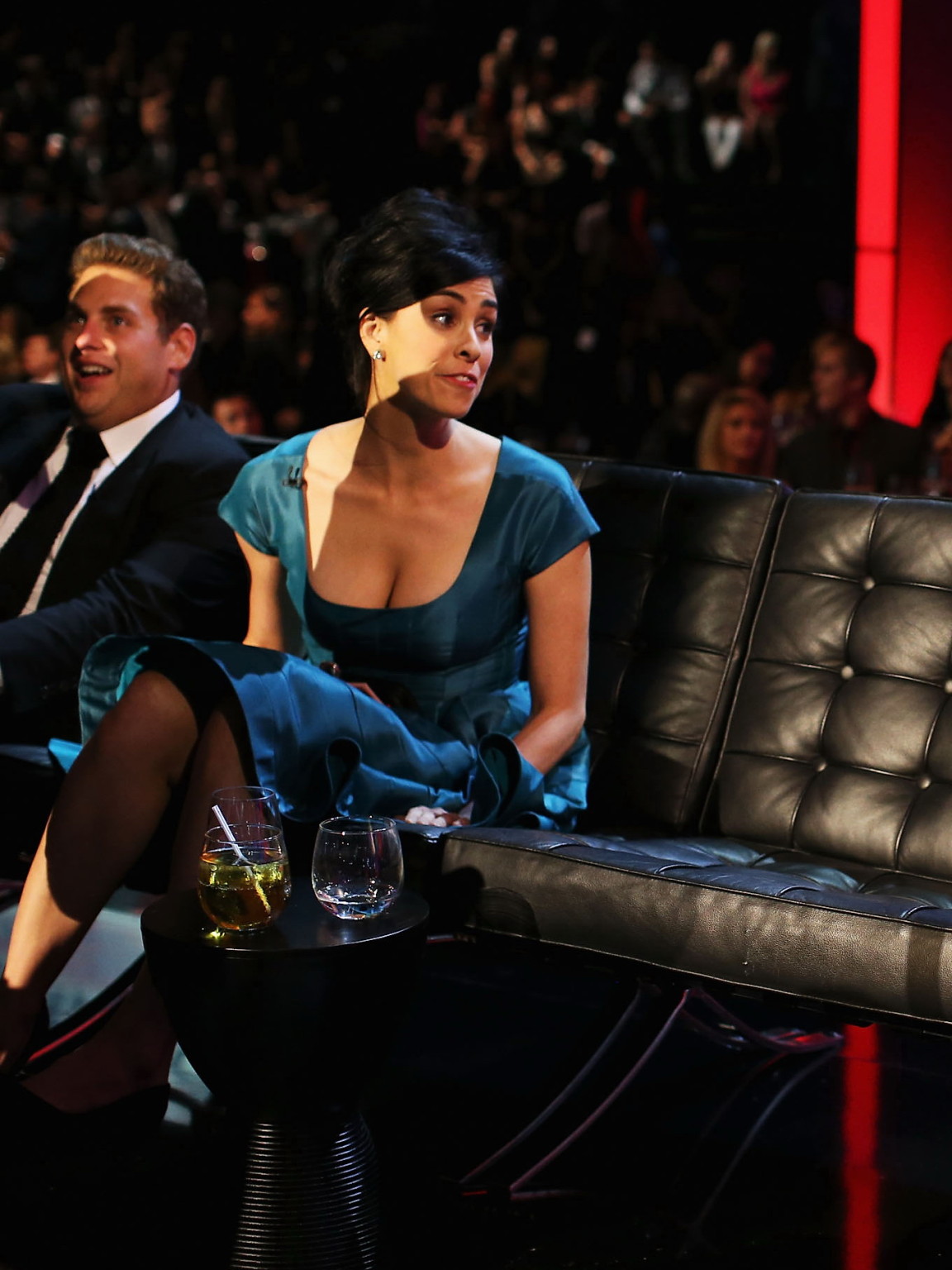 Sarah Silverman showing huge cleavage at the Comedy Central's 'Roast of James Fr #75220501