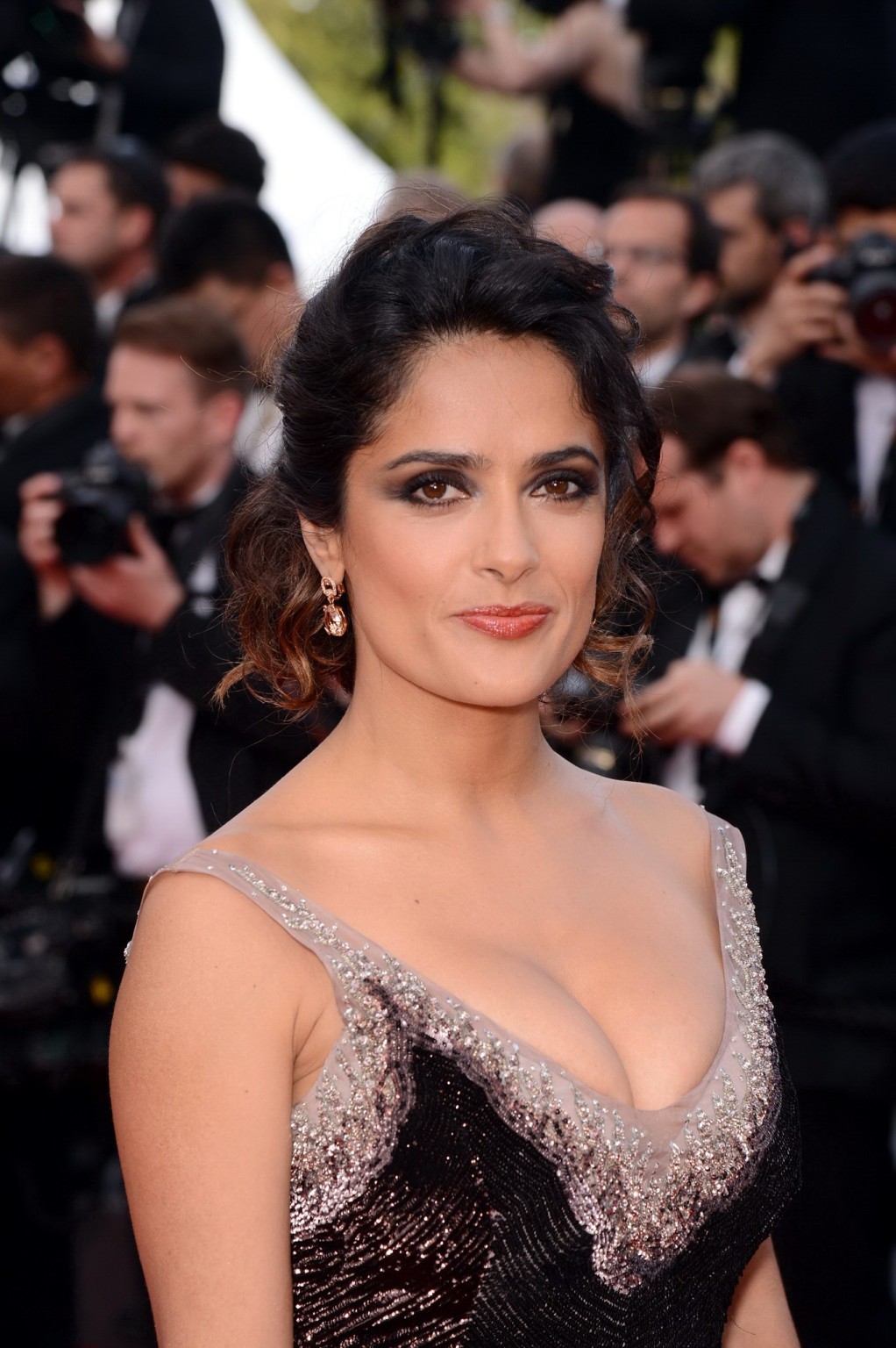 Salma Hayek showing awesome cleavage at 'Madagascar 3: Europe's Most Wanted' scr #75262863