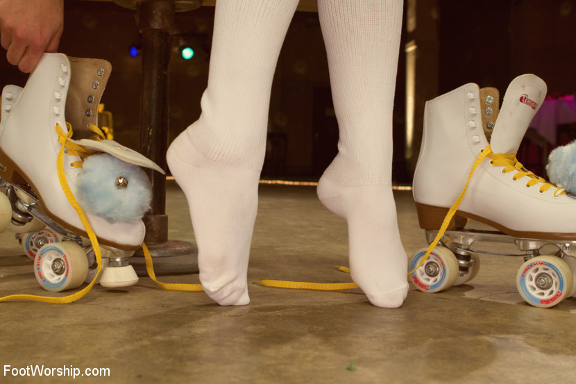 Dirty Socks and Roller Skates featuring Chastity Lynn &amp;amp; Lia Lor. #76471862