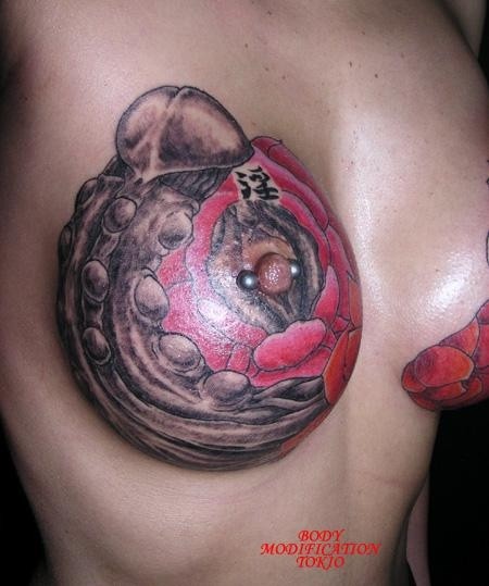 Extreme tattoo and piercing #73234769