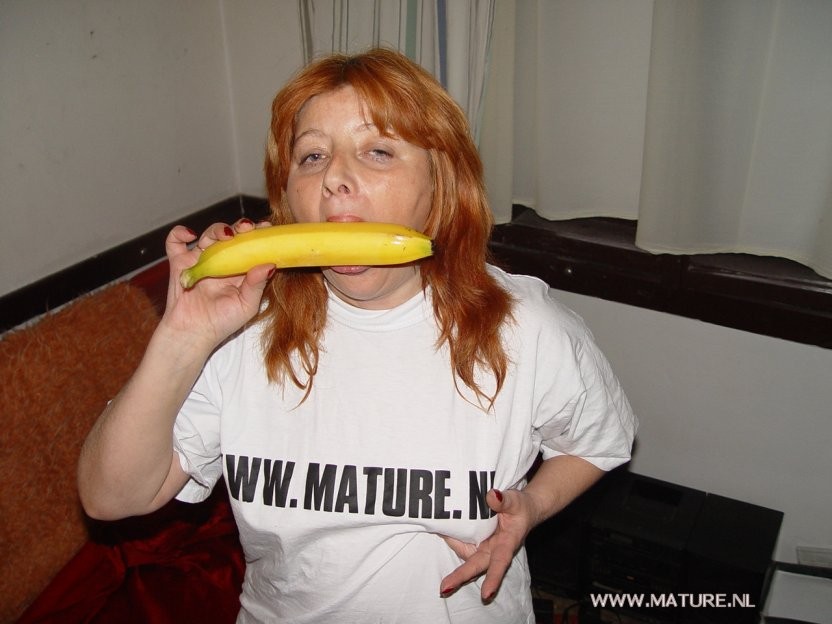 Mature redhead showing her hairy cunt #77328888