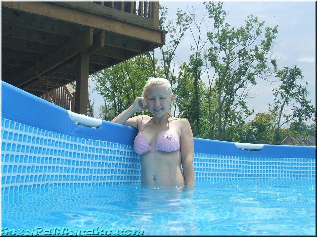 Big boob blonde teen underwater #73197348