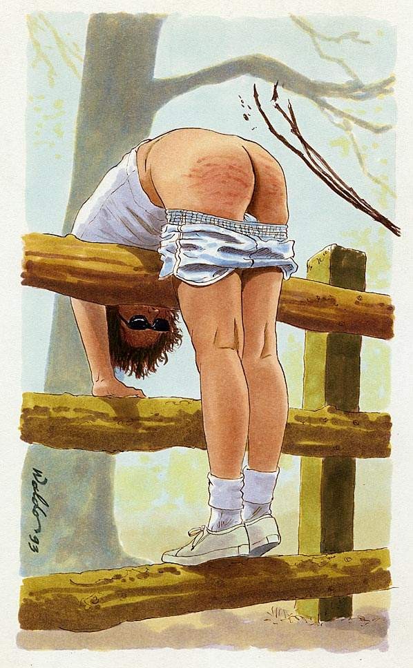 hard painful female spanking artworks and evil drawings #69666239