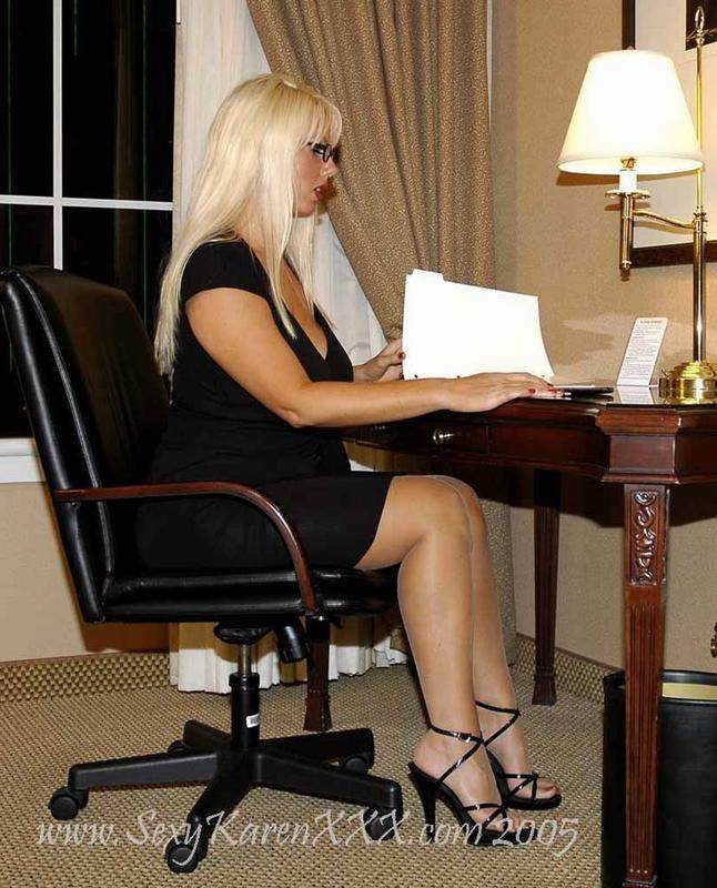 Busty Karen Fisher As A Secretary #73787689