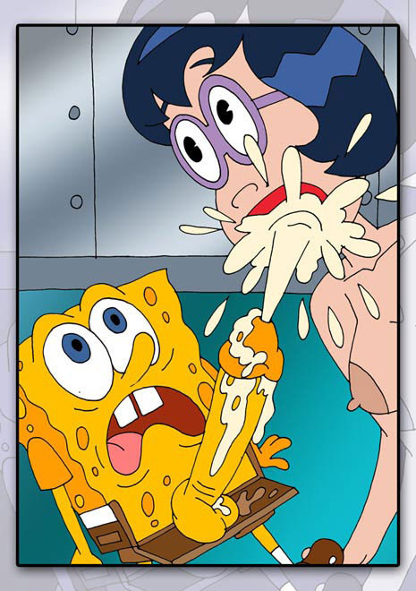 Sandy craving SpongeBob after getting slammed hard #69668853