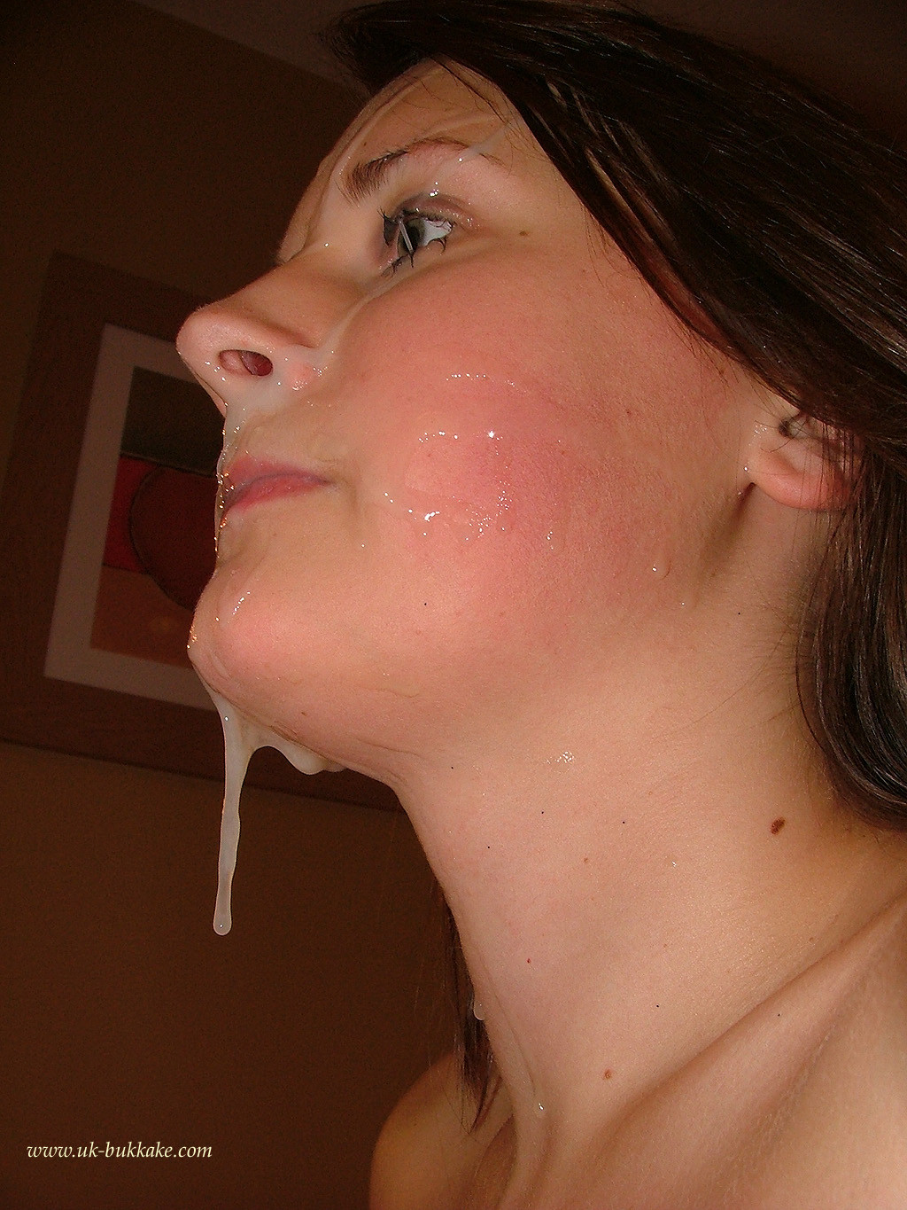 Mädchen, die Sperma lieben, in netter Bukkake-Party
 #76010524
