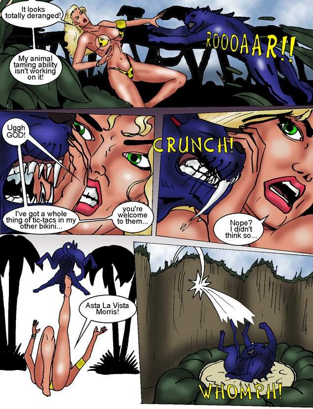 Nena de la selva atado con una cuerda para los orgasmos sexuales de dolor de servidumbre
 #69658767