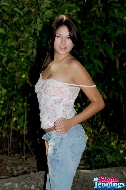 Shyla Jennings Flashing In A Park #72767194