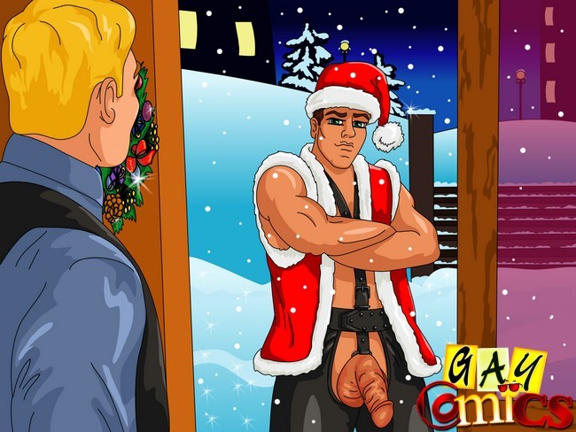 Homosexuell Weihnachten Comics unheiligen Angebot für Homosexuell Dämonen
 #69362464