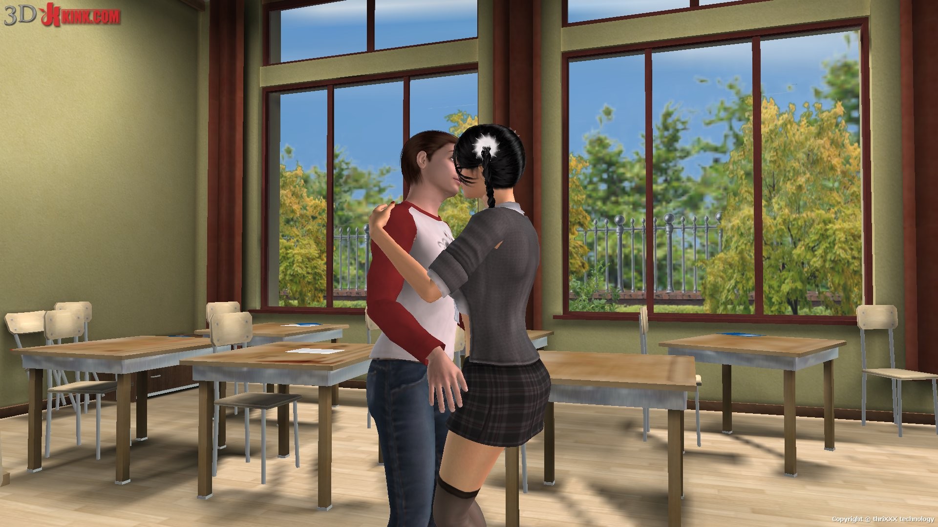 Heiße bdsm-Sex-Action in virtuellem Fetisch-3d-Sex-Spiel erstellt!
 #69594436