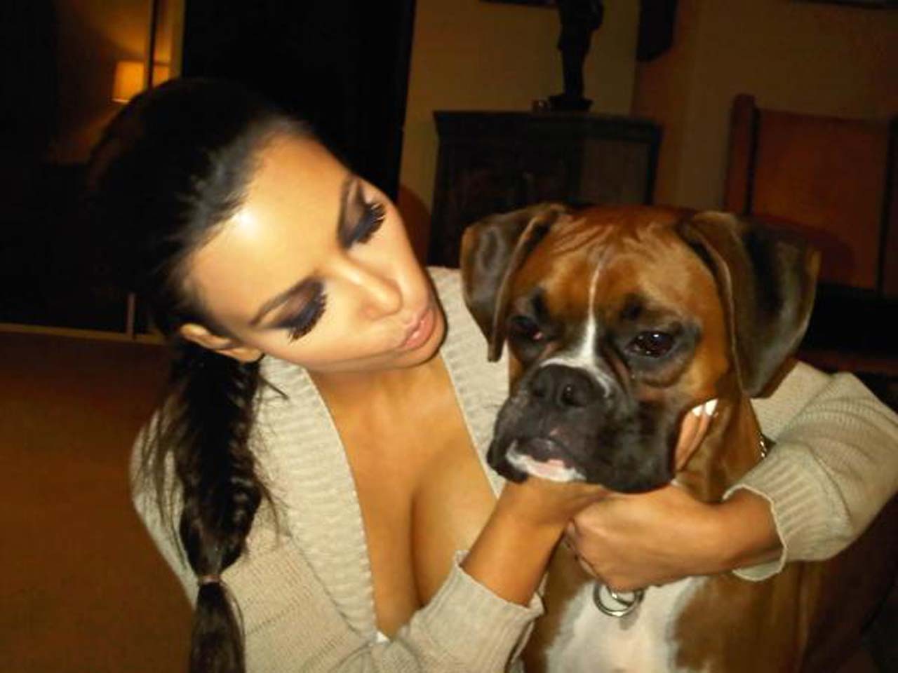 Kim Kardashian guardando molto caldo e sexy su foto private
 #75317532