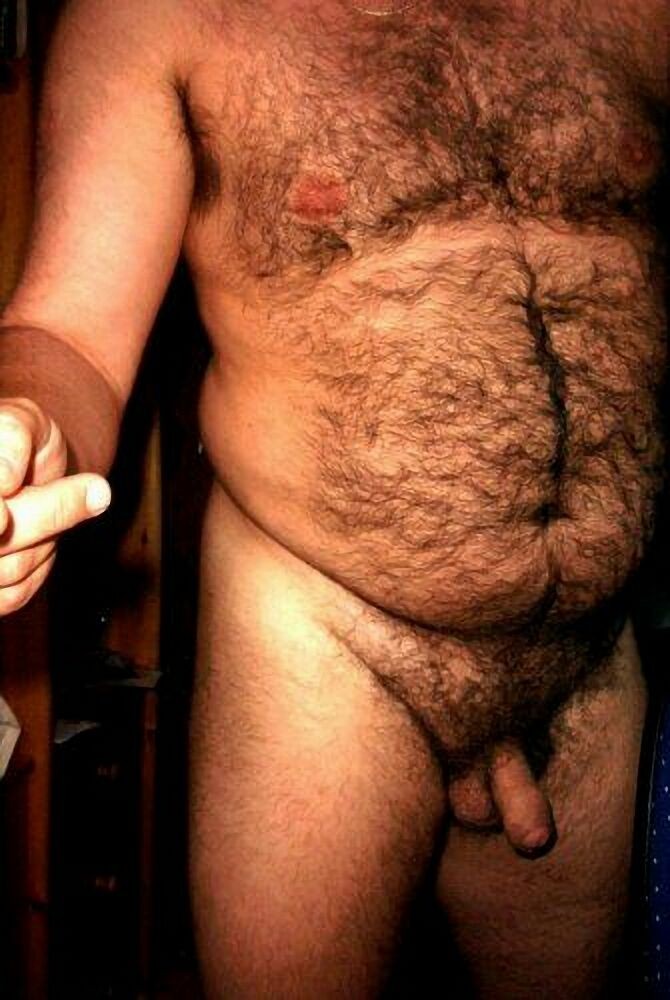 Hairy bear bfs posing and jerking off cock gallery 2 #76934527