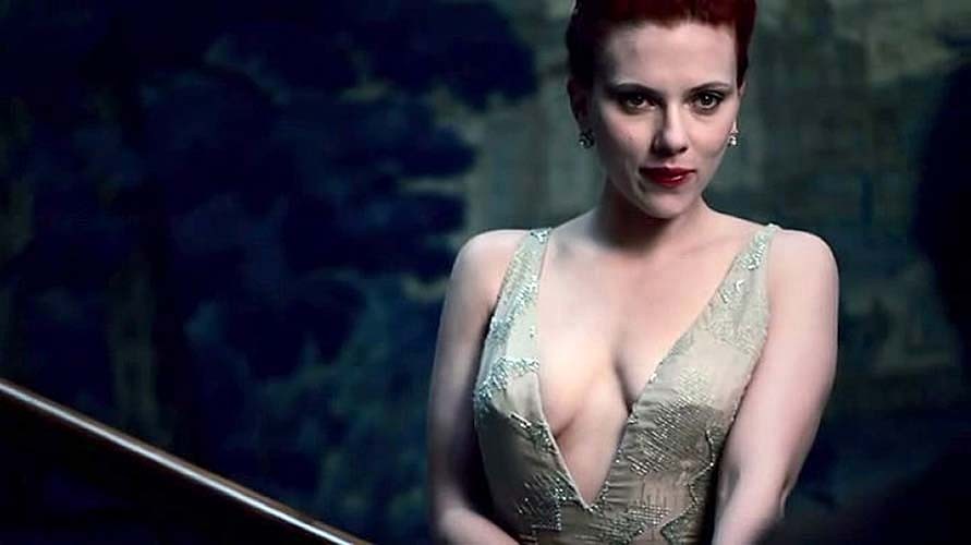 Scarlett Johansson exposing her totally nude body and huge boobs #75284172
