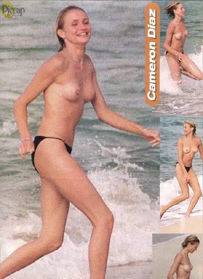 Sexy Cameron Diaz nude beach pictures #72321320