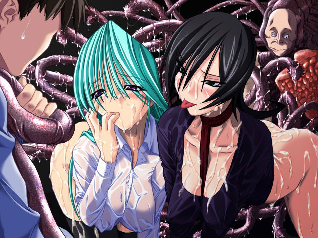 Perverted tentacle monsters capture and sexual humiliate girls #69703934