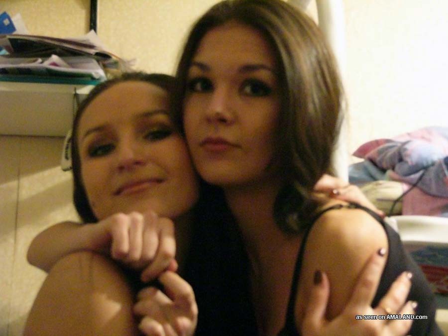 Picture gallery of sexy amateur gorgeous lesbos posing together  #68379887