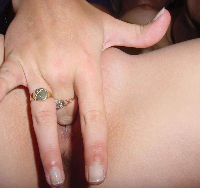 Pictures of a tattooed blonde fingering her pussy #75784227