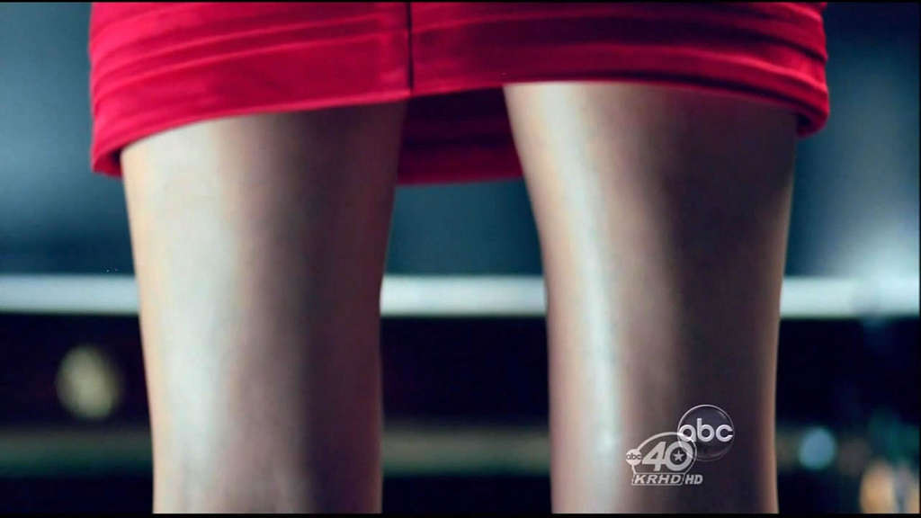 Stana Katic look sexy as hell in mini skirt and show tits #75354072