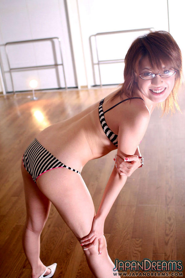 Japanese Yuu teasing in panties and bra #69822468