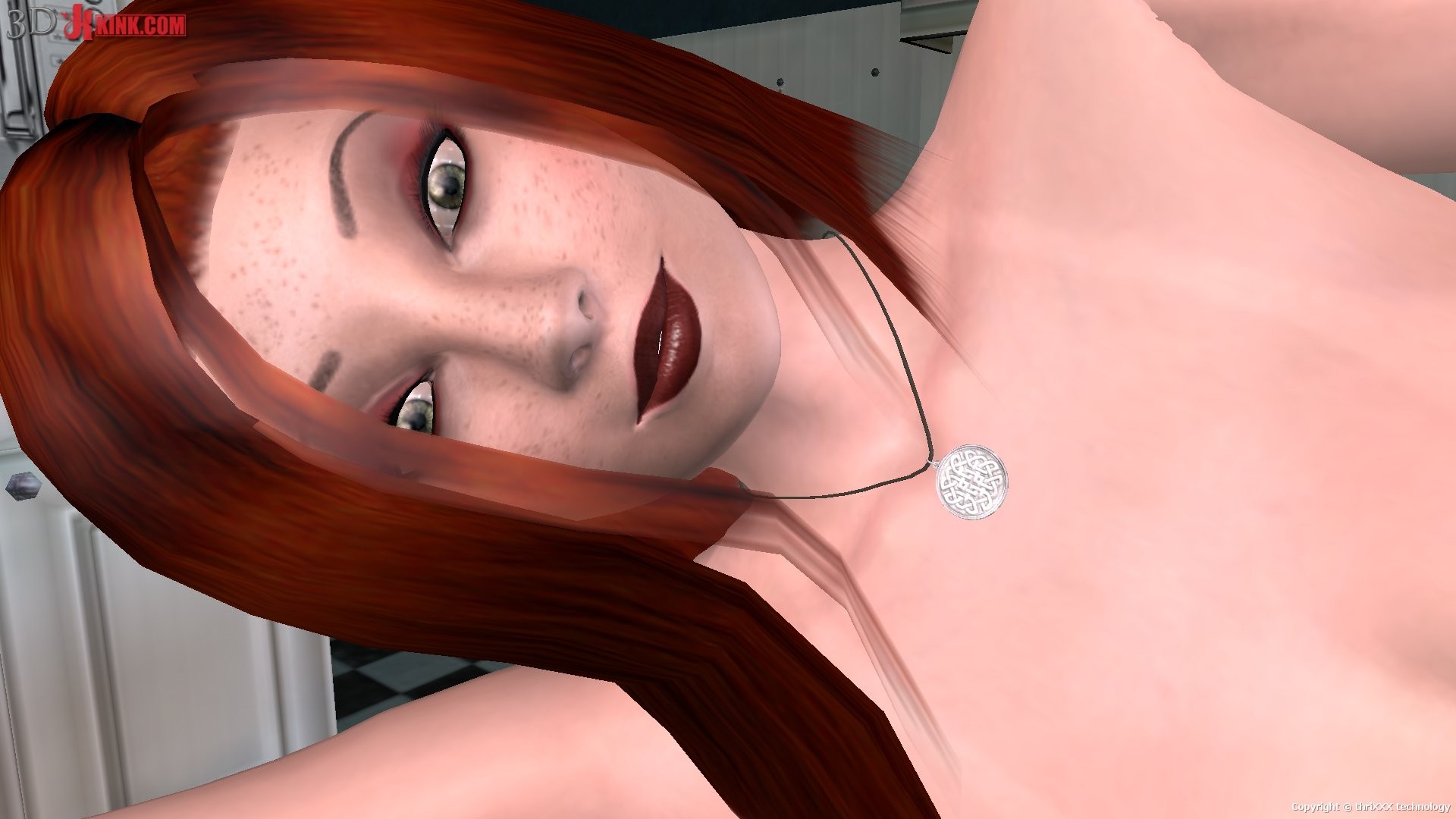 Hot BDSM sex action created in virtual fetish 3d sex game! #69598591