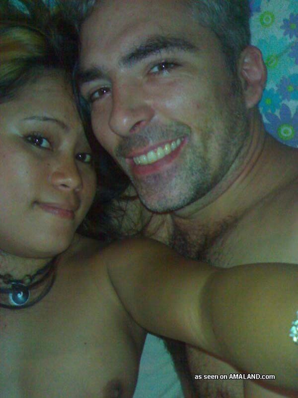 Photo compilation of a Filipina hottie posing with her BF #69861814