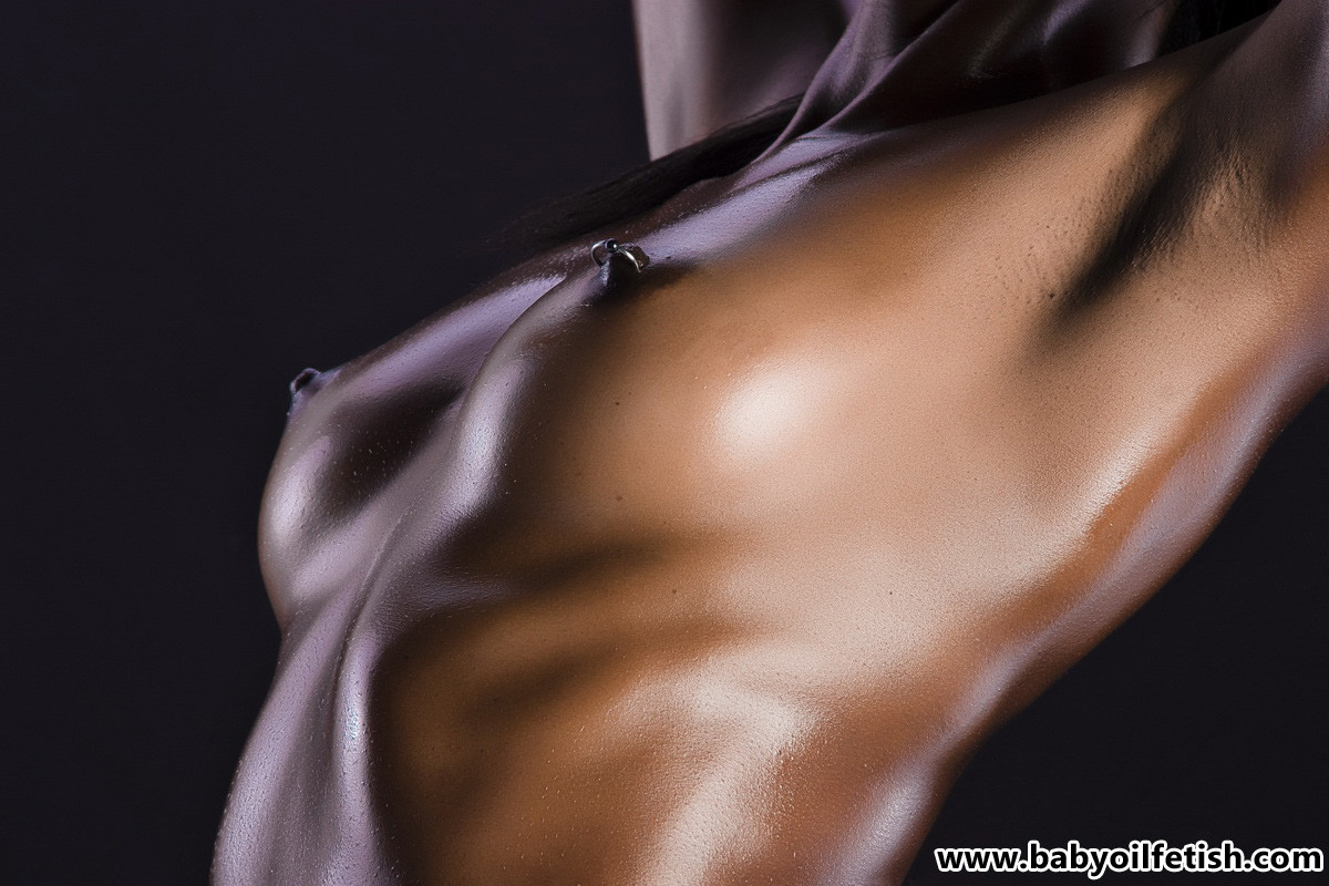 Natasha covered in oil #70260284