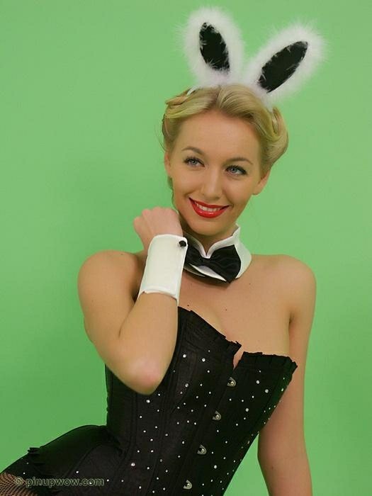 Hayley Marie Serving As A Bunny #78315416