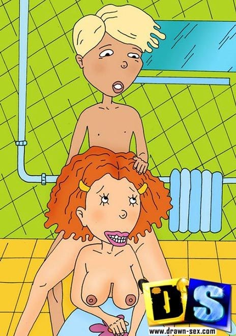 Seductive Ginger gets bitten by Stuart over and over #69678677
