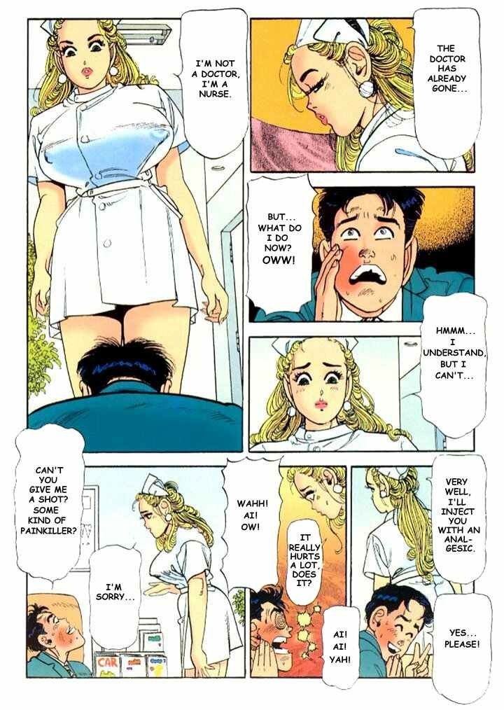 Geile vollbusige blonde Krankenschwester Sex-Comic
 #69712562