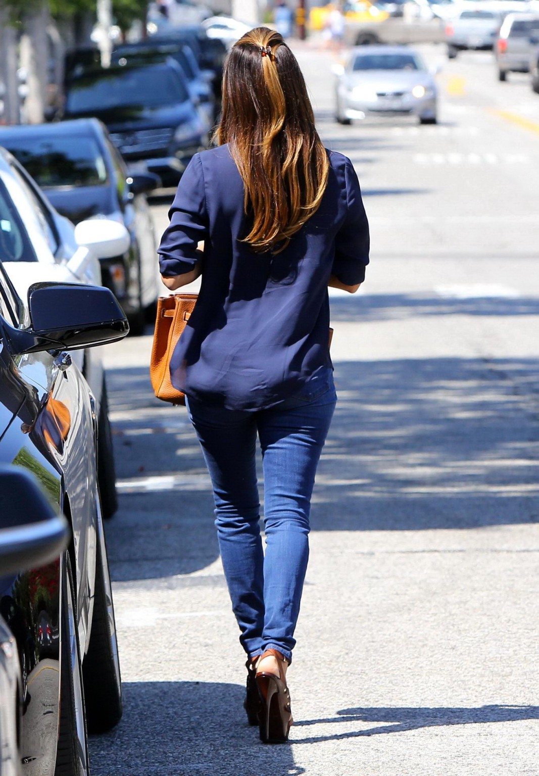 Eva Longoria showing cleavage  booty out in Los Angeles #75218628