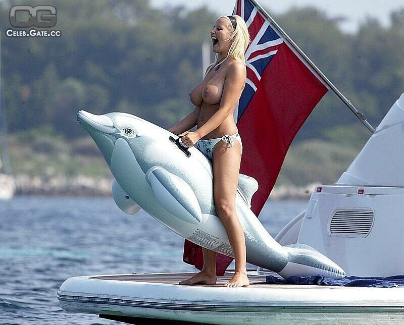 British isles Celeb Michelle Marsh showing off her huge Boobs #72244421