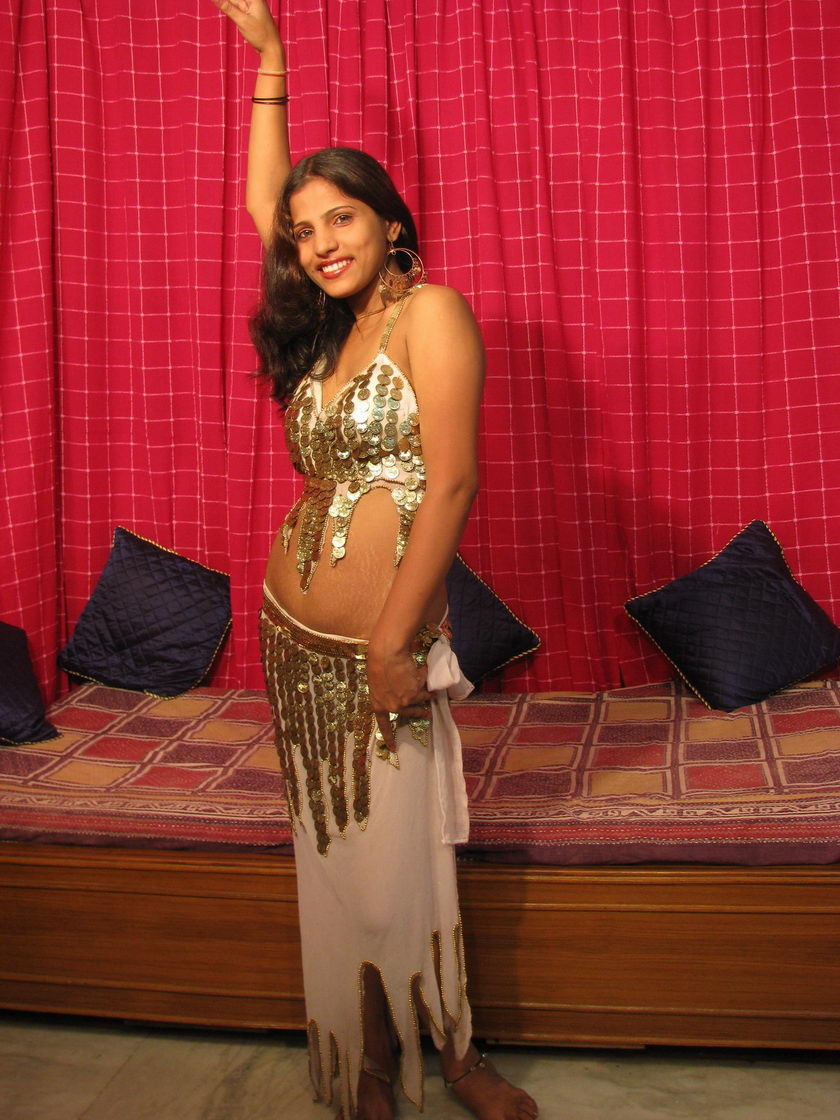 Sizzling indian lady posing