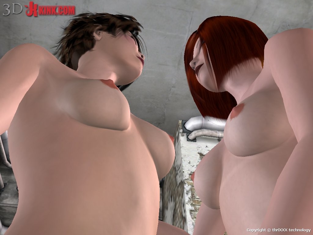 Hot BDSM sex action created in virtual fetish 3d sex game! #69607569