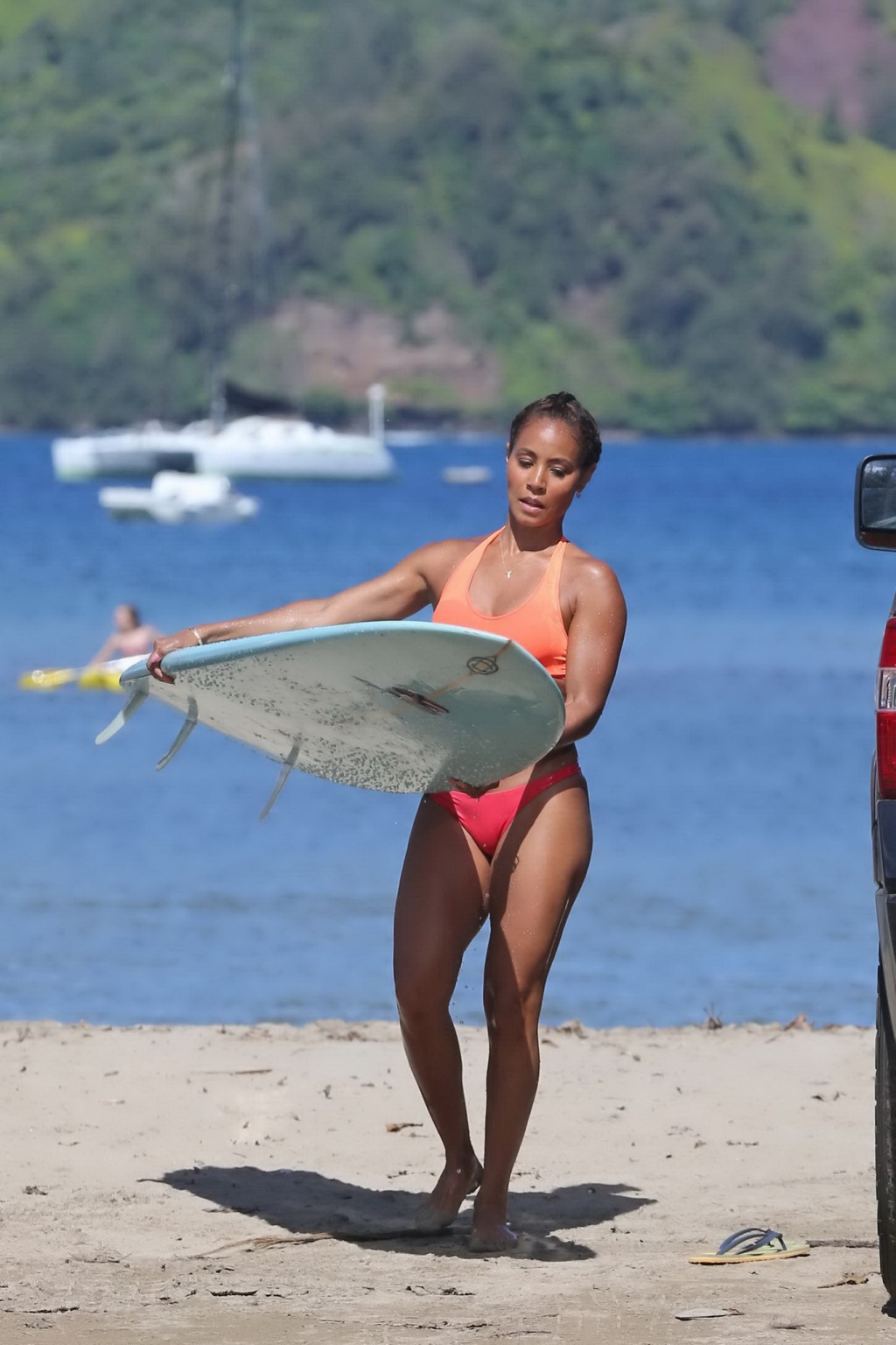 Jada Pinkett Smith showing off her fit bikini body #75156536