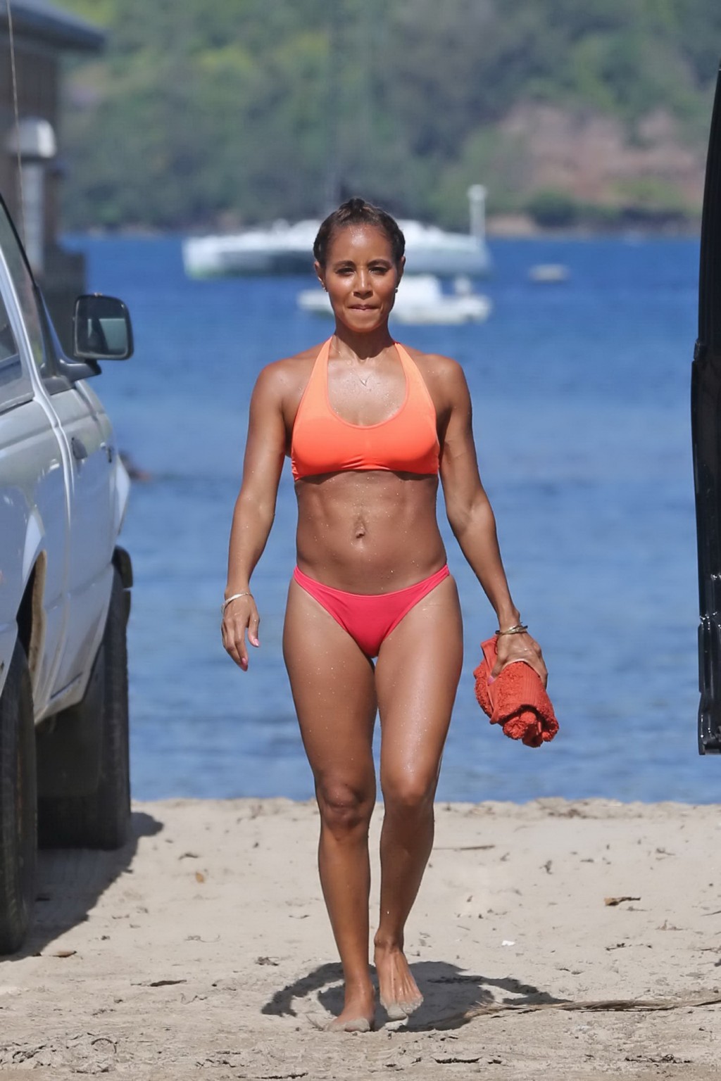 Jada Pinkett Smith showing off her fit bikini body #75156569