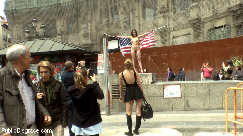 Juliette March is an embarrassment to the USA. This slutty loser tourist with he #67156147