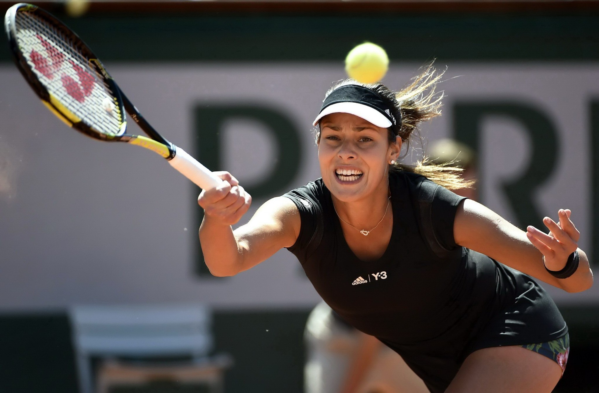 Ana Ivanovic flashing her panties at the semi final of the 2015  #75159664