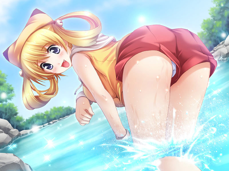 Big booty japanese hentai girls getting their big breasts wet #69676548