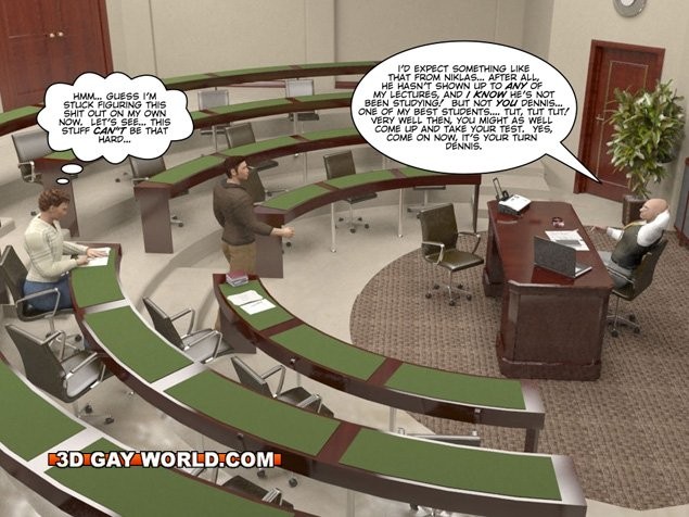 Estudiante astuto 3d gay cómics hentai masculino dibujos animados anime gay
 #69411568