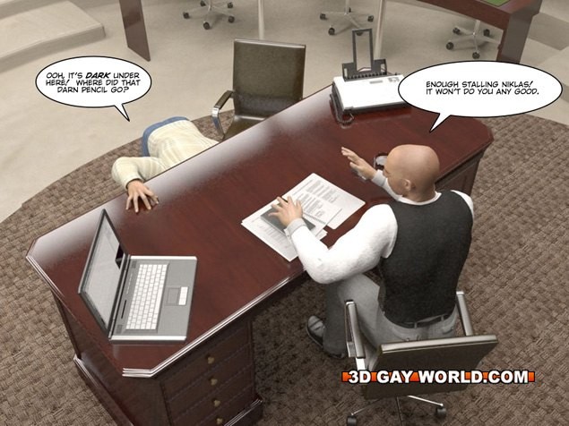 Cunning student 3D gay comics male hentai cartoons anime gay #69411622